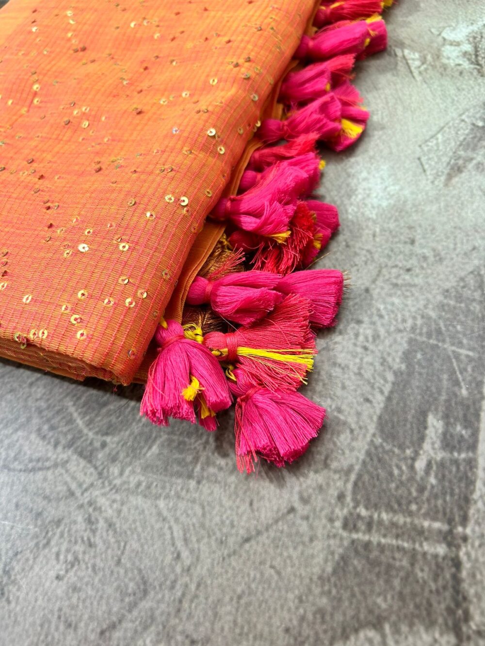 Sequence Work Mul Saree - Image 5