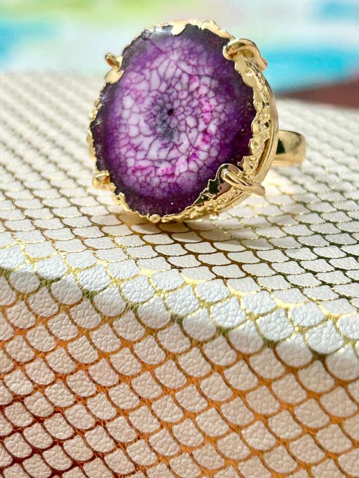 Druzy Elegance Ring