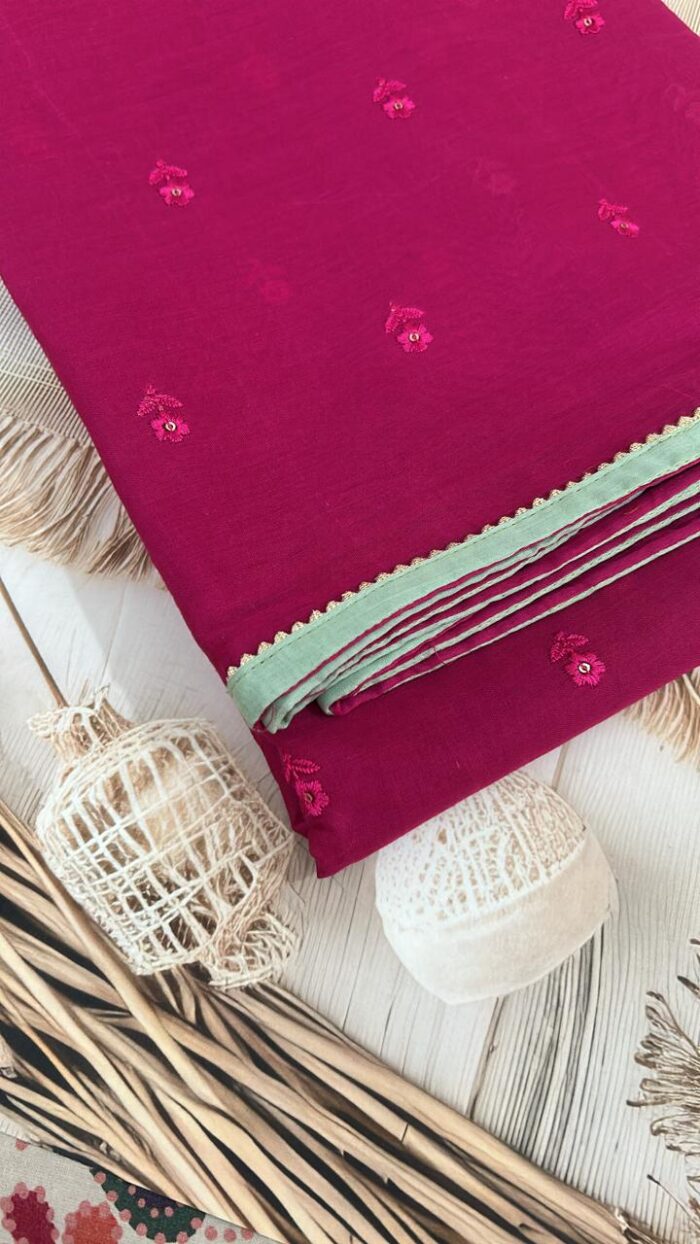 Thread Tales Mul Saree