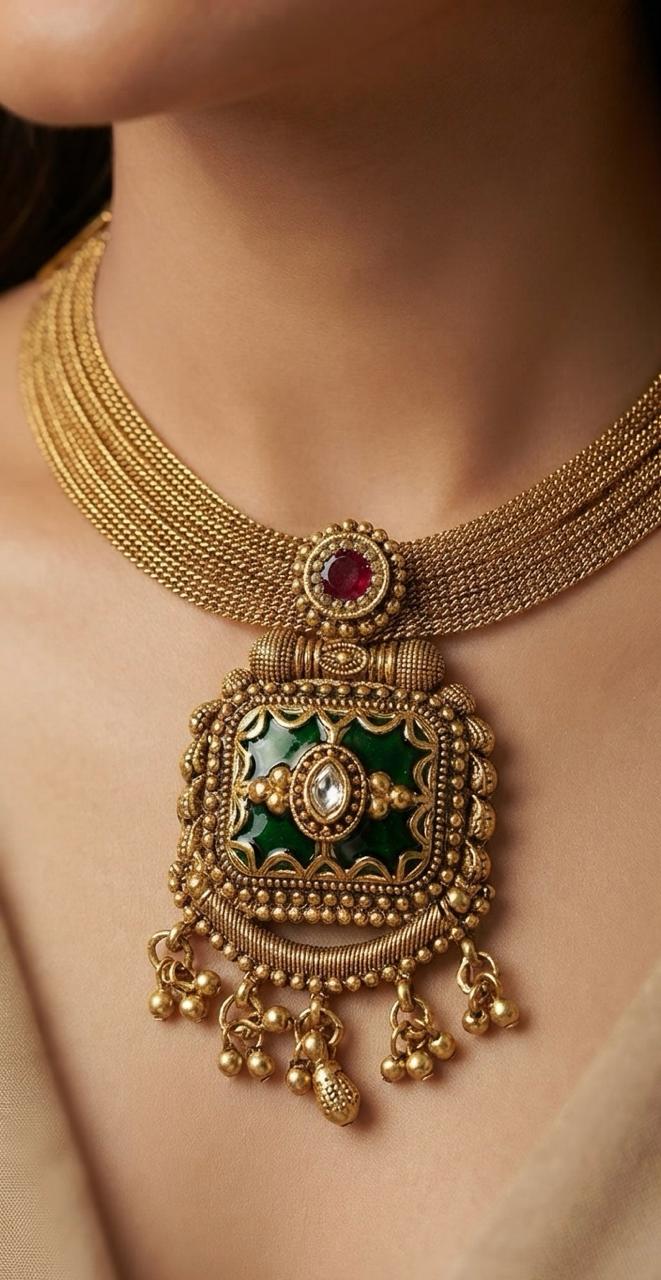 Devyani Antique Choker