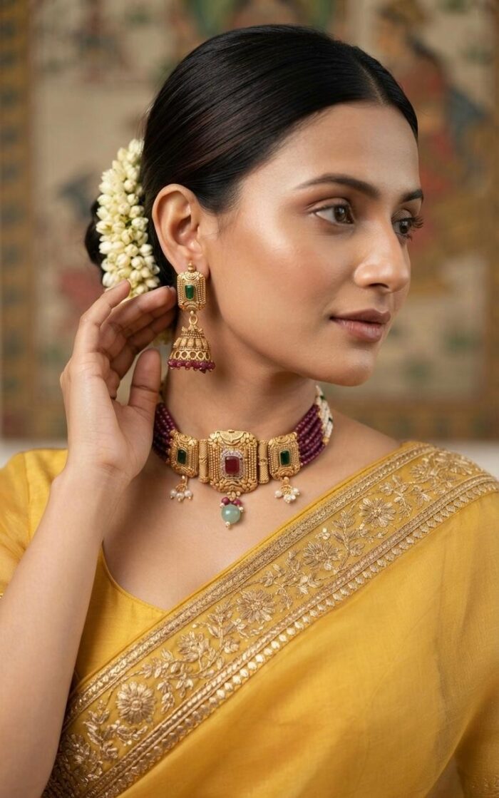 Devyani Antique Choker