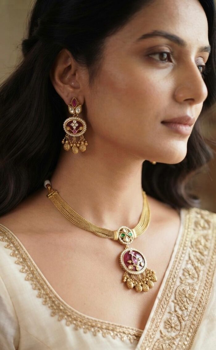 Devyani Antique Choker
