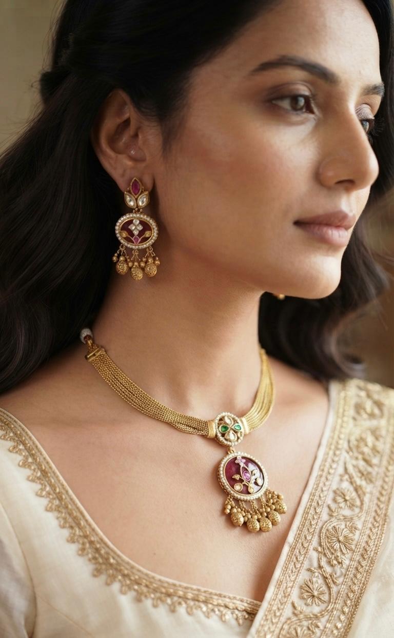 Devyani Antique Choker