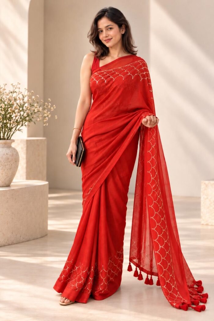 Sitara Jaal Saree